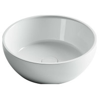 Умывальник чаша Ceramicanova Element накладная круглая, 410х410х145 мм CN6021