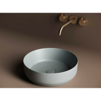 Умывальник чаша Ceramicanova Element накладная, цвет антрацит матовый 390х390х120 мм CN6022MH