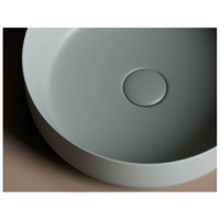 Умывальник чаша Ceramicanova Element накладная, цвет антрацит матовый 390х390х120 мм CN6022MH