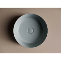 Умывальник чаша Ceramicanova Element накладная, цвет антрацит матовый 390х390х120 мм CN6022MH