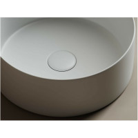 Умывальник чаша Ceramicanova Element накладная, круглая, цвет белый матовый 358х358х137мм CN6032MW