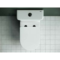 Бачок для унитаза Ceramicanova STAR Rimless, двойной смыв 3/6 л, нижняя подводка CN1904-T