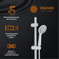 Душевая система Orange белая M05-933w