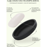 Настольная мыльница FORA TWISTER BLACK FOR-TWR036BL