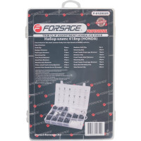 Набор клипс для HONDA 418 шт в пластиковом органайзере Forsage F-01Z0225(5039)