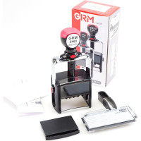 Самонаборный датер GRM 5460 Dater Type Metal русский 4 строки с двумя кассами 6005 и 6006 120200205
