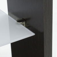 Журнальный стол Мебелик BeautyStyle 5 венге/стекло белое 2300