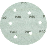 Круг абразивный шлифовальный самоцепляющийся (5 шт; 125 мм; P40; в блистере) Forsage 49162 F-SD540F