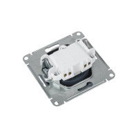 Розетка Systeme Electric AtlasDesign Грифель б/з со шторками, 16А, механизм SE ATN000749