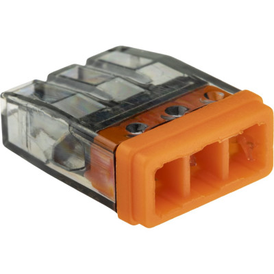 Монтажные клеммы duwi прозрачные СМК 772-203, 0,5-2,5мм2, прозрачная, 5 шт. 26729 4