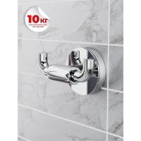 Двойной крючок Fora LORD хром FOR-LORD053CR
