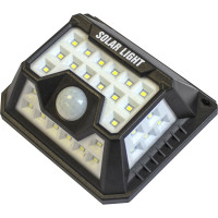 Светодиодный настенный светильник WMC TOOLS на солнечной батарее с датчиком движения 48731 WL6013 WMC-WL6013(48731)