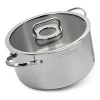 Кастрюля Pomi d'Oro с крышкой 24 см, 6,3 л P595722 Salita