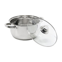 Кастрюля Pomi d'Oro с крышкой 24 см, 5 л P595727 Laura