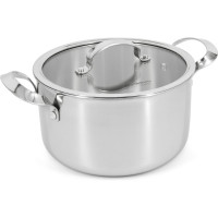 Кастрюля Pomi d'Oro с крышкой 20 см 3,5 л P595728 Maestro