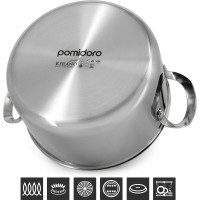 Кастрюля Pomi d'Oro с крышкой 24 см 6 л P595730 Maestro