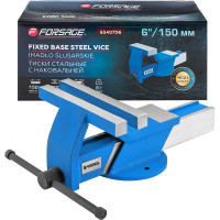 Стальные тиски с наковальней Forsage 6"-150мм F-6540706(18549)