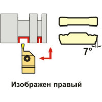 Резец отрезной MGEHR 2525-2 SANT 4603390580587
