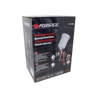 Краскораспылитель с верхним пластиковым бачком Forsage F-1110 50615