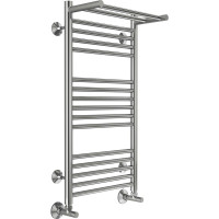 Полотенцесушитель водяной Terminus & Аврора с полкой П16 400x800 4670078529411