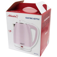Двустенный электрический чайник Atlanta ATH-2437 pink