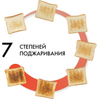 Тостер Atlanta ATH-1031 red