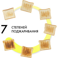 Тостер Atlanta ATH-231 yellow