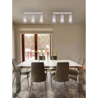 Поворотный накладной светильник Ritter Arton цилиндр, алюминий, 55x100x350, 3хGU10, белый 59990 6