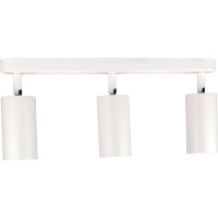 Поворотный накладной светильник Ritter Arton цилиндр, алюминий, 55x100x350, 3хGU10, белый 59990 6