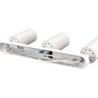 Поворотный накладной светильник Ritter Arton цилиндр, алюминий, 55x100x350, 3хGU10, белый 59990 6