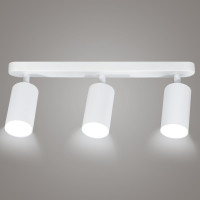 Поворотный накладной светильник Ritter Arton цилиндр, алюминий, 55x100x350, 3хGU10, белый 59990 6