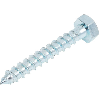 Сантехнический шуруп Стройметиз 8х50 DIN 571 цинк уп. 25 шт. коробка 2170654