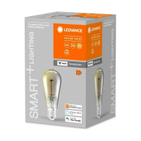 Умная WiFi лампа LEDVANCE SMARTWF E44D 6W/825 230V FILSM E27 4X1 LEDV 4058075609839