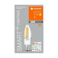 Умная WiFi лампа LEDVANCE SMARTWF B40D 4W/827 230V FILCLE144X1LEDV 4058075609754