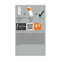 Умная WiFi лампа LEDVANCE SMARTWF B40D 4W/827 230V FILCLE144X1LEDV 4058075609754