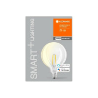 Умная WiFi лампа LEDVANCE SMART+ Filament Globe Dimmable 60 5,5W E27 4058075528291