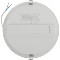 Светодиодный светильник даунлайт LEDVANCE ECOCLASS DL 24W 865 WT IP44 10x1RETRU LEDV 4058075656758