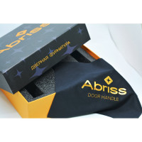 Цинковая ручка на раздельном тонком основании ABRISS R25.156 CP хром 30022