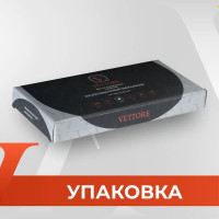 Межкомнатный механизм под цилиндр VETTORE 410 C-S KEVLAR BN, чёрный никель 20032
