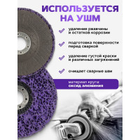 Круг абразивный зачистной в блистере 115x22.2 мм Rockforce RF-BD115P(49208)