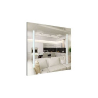 Зеркало MAUNFELD Lustro с внутренней подсветкой, 65x65 Ready