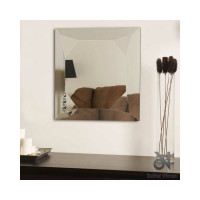 Зеркало MAUNFELD Lustro квардат, 90x90 Diamonte Silver90