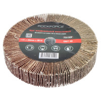 Круг лепестковый зачистной 115x20 мм, M14, №80 Rockforce RF-FD180F(49715)