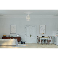 Подвесная люстра De Fran E14 220В 3x60Вт металл белый, SP1-2111-3W