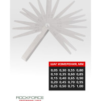 Набор щупов Rockforce 20 предметов RF-618(2583)