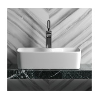 Умывальник чаша Ceramicanova Element накладная, прямоугольная 480x370x130 мм CN6033