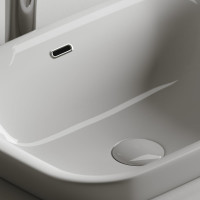 Умывальник Ceramicanova прямоугольный, встраиваемый сверху в столешницу Element 580x400x150 мм CN6041