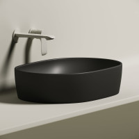 Умывальник чаша Ceramicanova Element накладная, овальная 600x415x135 мм CN6047MB