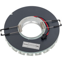 Встраиваемый светильник De Fran SMD/MR16 4000K хром прозрачный+кристаллы SMD 3Вт, FT 948 CHWH