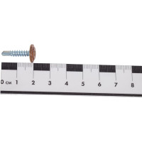 Саморез Daxmer с прессшайбой ПШС 4,2x19 сверло Темный дуб 500 шт 00000346317